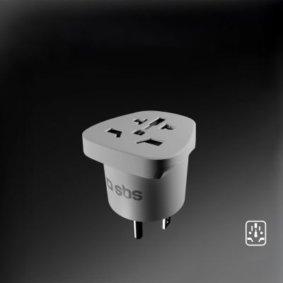 4. SBS US Travel Adapter - Universal - White