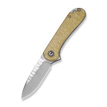 CIVIVI Elementum Nitro-V Yellow Ultem Knife