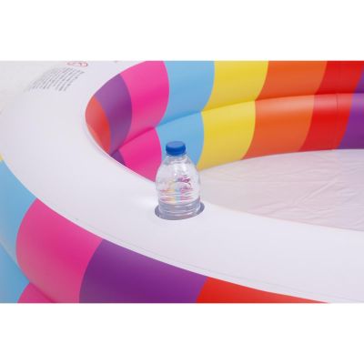 3. CHILDREN'S POOL 2-RING RAINBOW 187x42.5CM 51457