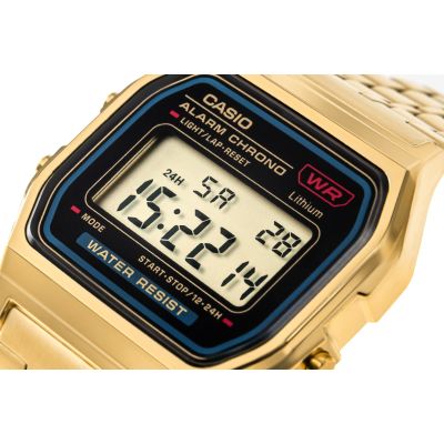 9. CASIO A159WGEA-1EF Unisex Watch