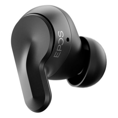 9. Epos Adapt E1 Wireless In-Ear Headphones, Scandinavian Black