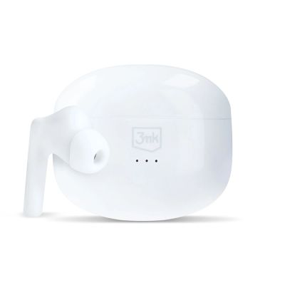 7. 3mk LifePods in-ear wireless Bluetooth 5.3 ANC headphones - white