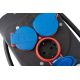 5. Brennenstuhl 1151600010 PDU power distributor 4 x network sockets Black, Blue, Red