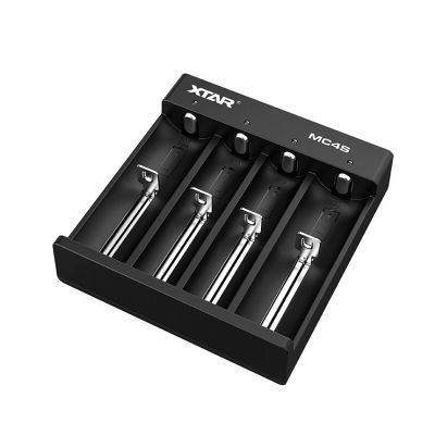 5. XTAR CHARGER FOR CYLINDRICAL LI-ION BATTERIES MC4S