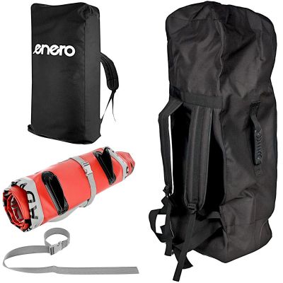 7. SET - SUP BOARD 150KG INFLATABLE ENERO 320x81x15CM SHARK