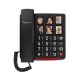 7. Big Button Telephone BIGTel 40 plus - tamsiai pilkas