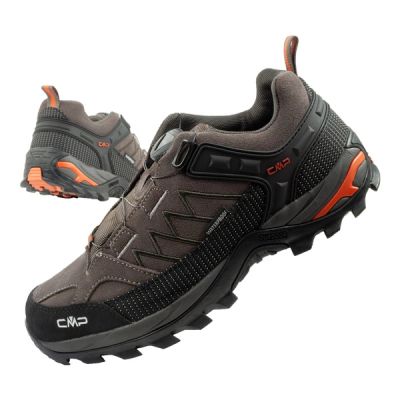 CMP Rigel men's waterproof trekking sports shoes FITGO leather