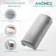 5. Large Half-Moon Back Support Pillow ANOMEO