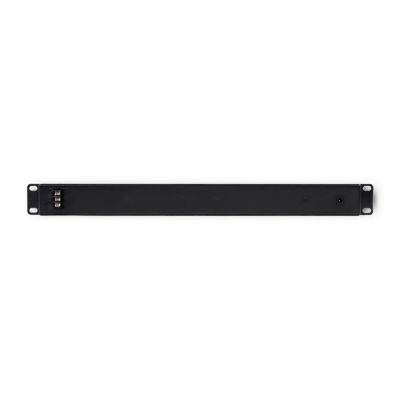 3. QOLTEC PATCH PANEL RACK | 48V | 24 PORTS | PASSIVE POE INJECTOR | BLACK