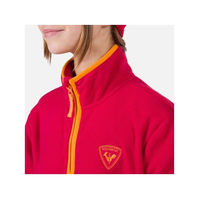 3. Rossignol Jr Strawpile Fleece Hz Sweatshirt Red