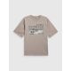 6. Boy's loose T-shirt with print 4F 4FJRSS26TTSHM4279-25S