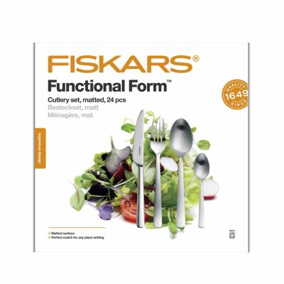 FS. 24-piece matte cutlery set FF