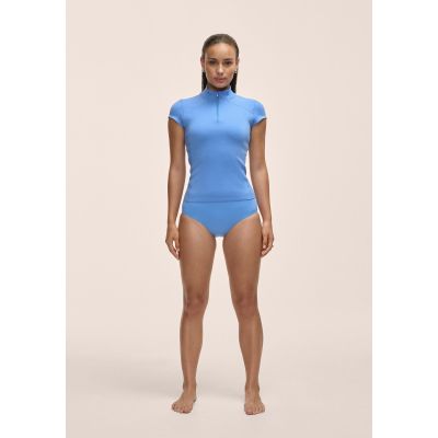 2. Casall High Waist Bikini Brief Blue