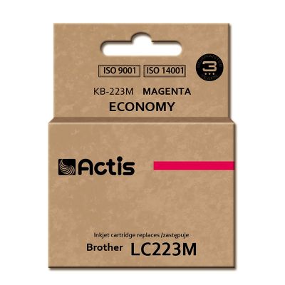 Actis KB-223M Ink (replaces Brother LC223M; Standard; 10 ml; red)
