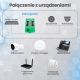 16. Extralink Gigabit PoE Injector 4 Port Active, 4 Gigabit 802.3at/af ports, Mode A