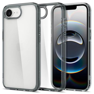 2. Spigen Ultra Hybrid Case for iPhone 16e / 17e - Gray