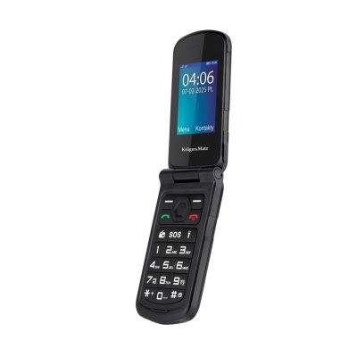 KRUGER&MATZ PHONE IRON 5 FLIP 4G KM0466 BLACK