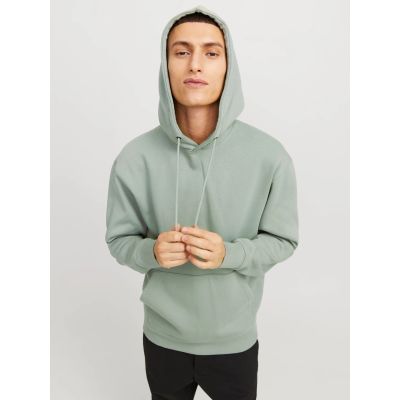6. Jack&Jones Men's Hoodie JJESTAR BASIC SWEAT HOOD NOOS 12208157 ICEBERG GREEN