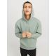6. Jack&Jones Men's Hoodie JJESTAR BASIC SWEAT HOOD NOOS 12208157 ICEBERG GREEN