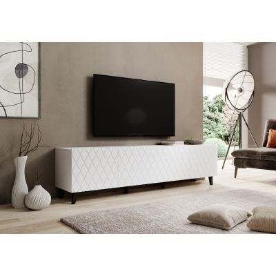 3. TV cabinet ASTI 200x42x52 white matt