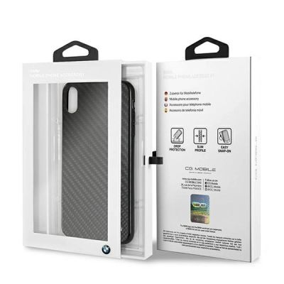 7. BMW Siganture Carbon Case for iPhone Xs Max - Black