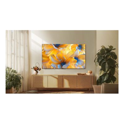 11. TCL 55C6K QD-Mini LED TV 55" 4K Ultra HD Google TV Dolby Atmos DVB-T2 Metallic