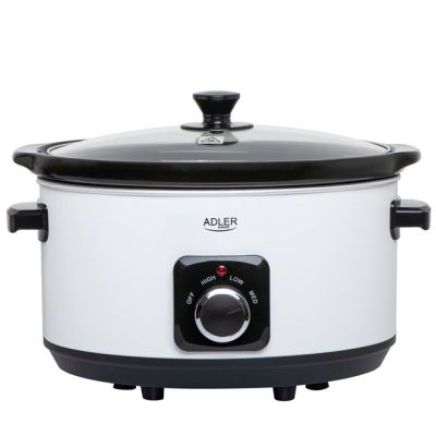 Slow cooker ADLER AD 6413w white