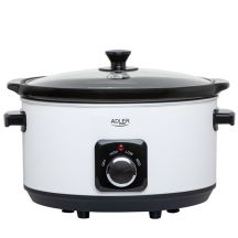 Slow cooker ADLER AD 6413w white