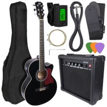 V-TONE EAG SET BK electric acoustic guitar + amplifier