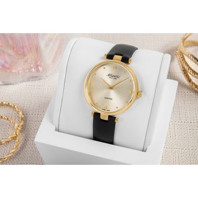 5. Atlantic Royal Diamonds Women's Watch 29044.45.37 + BOX