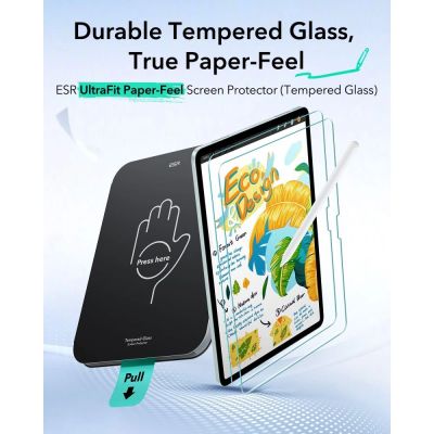 3. ESR Paper Feel Tempered Glass for iPad Air 13" (2024/2025/2026)