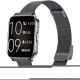 4. Smartwatch Gravity Black Strap + Bracelet GT44-5