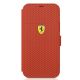 4. Ferrari FESPEFLBKP12SRE iPhone 12 mini 5.4" red/red book On Track Perforated