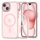 Tech-Protect MagMat MagSafe iPhone 15 Case - Clear Pink