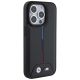4. BMW Quilted Tricolor iPhone 15 Pro Case - Black