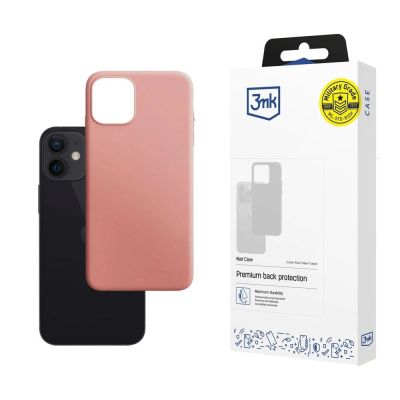 3mk Matt Case for iPhone 12 mini - pink