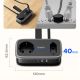 8. Orico AP3 65W GaN 6in1 Power Strip 2x AC + 2x USB-A + 2x USB-C - Black
