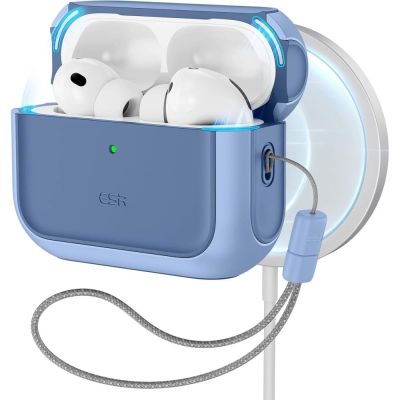 ESR Orbit Halolock MagSafe case for AirPods Pro - blue