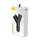 9. Baseus Y Type Car Charger car charger 2x USB + cigarette lighter socket 3.4A black (CCALL-YX01)