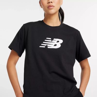 12. New Balance Sport Jersey Relaxed Logo W WT43583BK