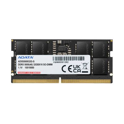 5. ADATA Premier 16GB Memory Module 1 x 16GB DDR5 262-pin SO-DIMM ECC Correction