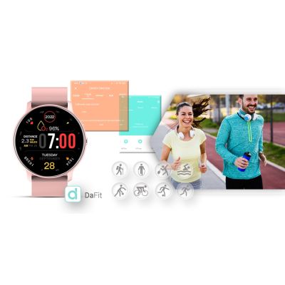 4. GIEWONT Pink GW120-1 Smartwatch