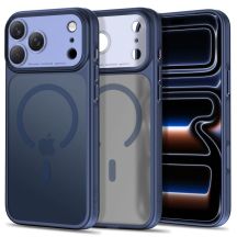 Tech-Protect MagPrime MagSafe CC Case for iPhone 18 Pro Max / 17 Pro Max - Matte Navy Blue