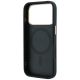 7. Guess Ring Stand 360 Grained Classic Logo MagSafe Case for iPhone 18 Pro Max / 17 Pro Max - Black