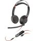 99. Poly Blackwire 5220 Stereo Headphones USB-C Headset +3.5mm Plug +USB-C/A Adapter 8X231AA