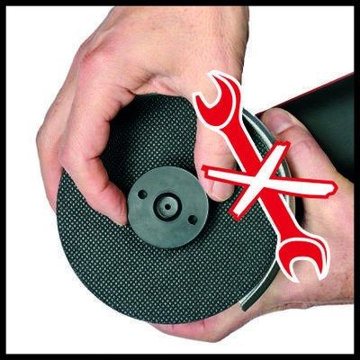 5. Brushless angle grinder AXXIO 18/125 Q Solo