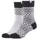 Skechers Casual Cozy Jacquard 2PPK Socks SK41047-9202 Gray 35-38