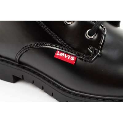 7. Levi's girls' Pasadene SE ankle boots, black, with zipper