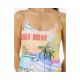 5. Women's RIP CURL Hotel Malibu Cheeky One Piece swimsuit, multicolor