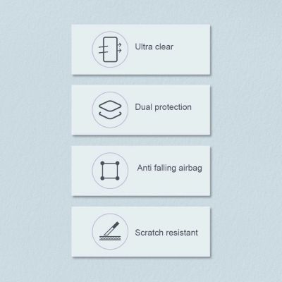 7. Nillkin Nature Pro case iPhone 14 Pro armored cover blue cover